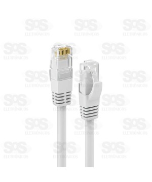 Cabo De Rede CAT6 2 Metros Eletromex EL-8108