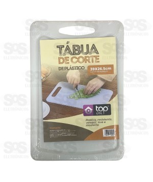 Tábua De Corte Plástico 39x26,5cm Top Útil TOP1898