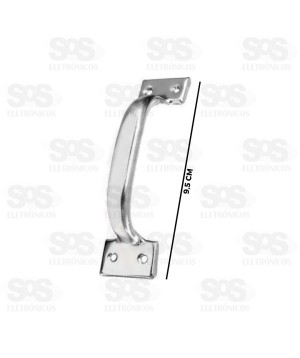 Puxador Metálico Para Armários e Gavetas 2 Peças 90285