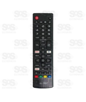 Controle Remoto LG Prime Video/Netflix Eletromex EL-7837