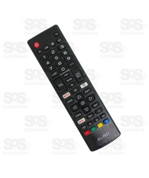 Controle Remoto LG Prime Video/Netflix Eletromex EL-7837