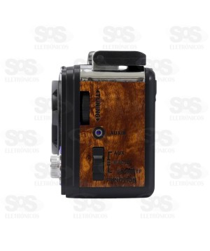 Rádio Retrô Portátil 3W Bluetooth Ministar MS-3303BR