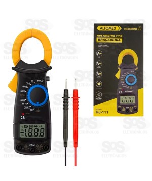  Multímetro Tipo Braçadeira Com Painel Altomex GJ-111
