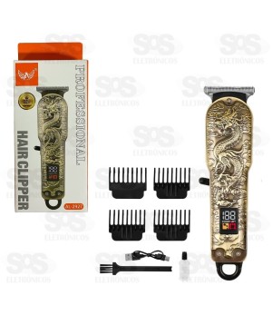 Máquina de Cortar Cabelo Profissional Com Painel Altomex AL-2927