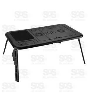 Mesa Dobrável Com Cooler Para Notebook Tomate MTN-888
