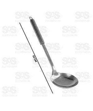 Concha De Feijão Inox 32CM Caerus CRS-2757