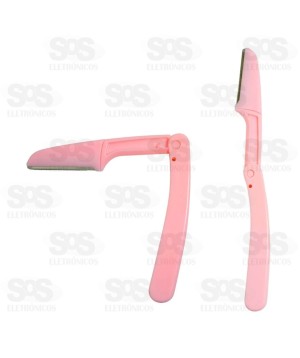 Navalhete Plastico Dobrável Multiuso Lâmina em Inox