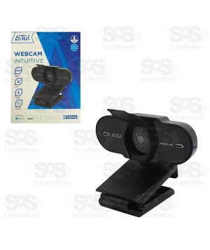 Webcam Com Microfone USB 1080P Aitek Sigma-W420