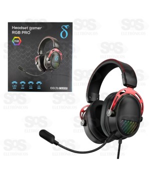 Fone Headset Gamer RGB Pro Aitek Delta F5332