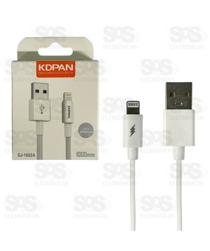 Cabo Emborrachado Iphone 3A 1 Metro KDPAN SJ-1602A
