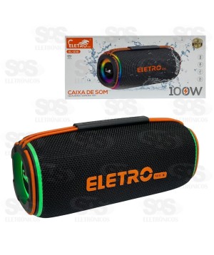 Caixa De Som 100W Resistente À Água Eletromex EL-1132