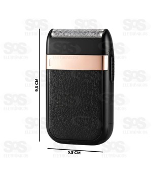 Barbeador Elétrico Recarregável Eletromex EL-5109