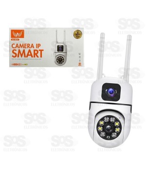 Câmera Dupla de Segurança Inteligente Wi-Fi Altomex AL-S822