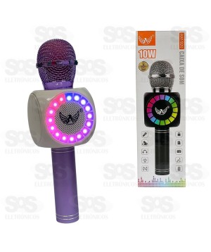 Microfone Bluetooth Com LED Altomex AM-920