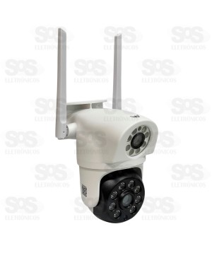 Câmera Dupla de Segurança Inteligente Wi-Fi Altomex AL-S820
