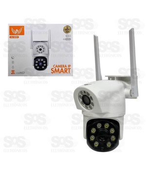 Câmera Dupla de Segurança Inteligente Wi-Fi Altomex AL-S827