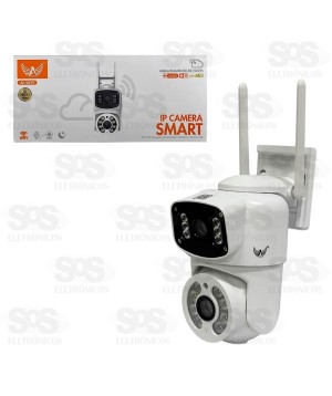Câmera Dupla de Segurança Inteligente Wi-Fi Altomex AL-S829