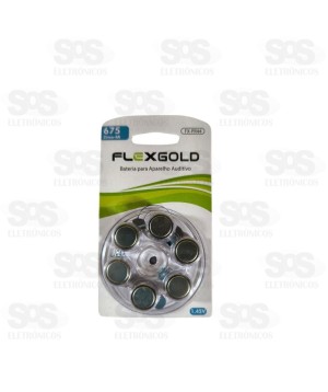 Bateria Para Aparelho Auditivo Zinco -Ar 675 Cartela 6 unidades FX-PR44