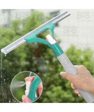 Rodinho Limpa Vidro 2 em 1 Spray Borrifador FXRL10