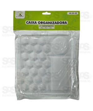 Caixa Organizadora Transparente 23 Divisões XC-CO-05