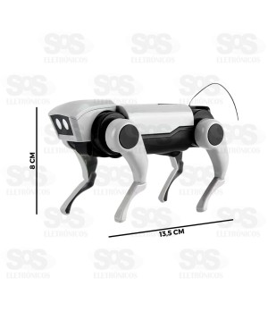 Robô Pet Cachorro/Gato Com Controle Remoto XC-ROBO-BT-01