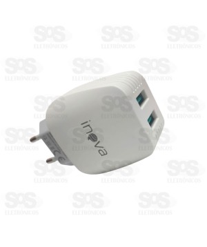 Carregador 4.8A Com 2 USB Inova CAR-5251