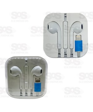 Fone De Ouvido Entrada Lightning Inova FON-12380