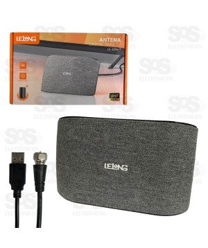 Antena Digital HDTV 3 Metros Lelong LE-3094-7