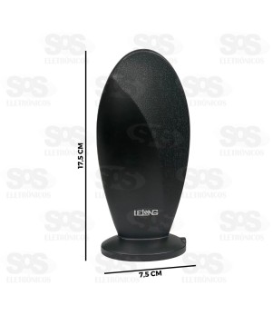 Antena Digital HDTV 3 Metros Lelong LE-3094-9