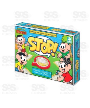 Jogo Stop Turma da Mônica Nig Brinquedos 0759