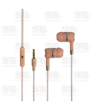 Fone De Ouvido Estéreo Com Microfone Inova FON-9917