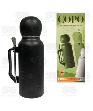 Garrafa Térmica Para Chimarrão 1300ml Cores Variadas WU-423