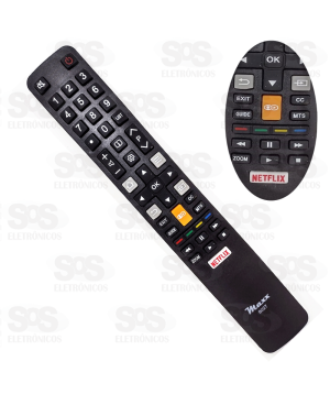 Controle Remoto Toshiba LE-7254 Maxx-9030 Maxx-8027