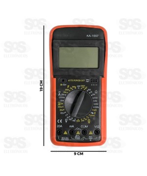 Multímetro Digital Profissional Kapbom KA-1557