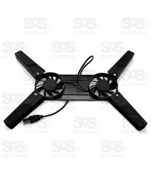 Base Com Cooler Para Notebook Kapbom KA-818