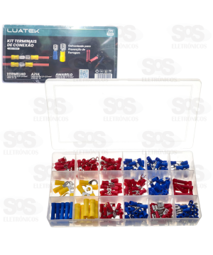Kit Terminais de Conexão 295 Peças Luatek LWJ-1984