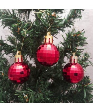 Kit 6 Bolas De Natal 3CM Facetadas BOL081A