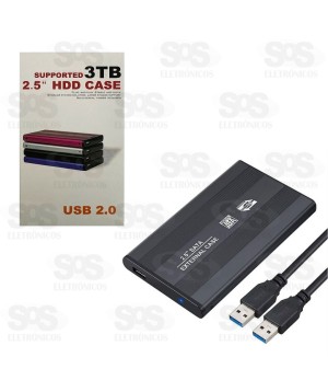 Case Para HD Externo Sata 2,5 Polegadas USB 2.0 YPH-20
