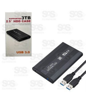 Case Para HD Externo Sata 2,5 Polegadas USB 3.0 YPH-30