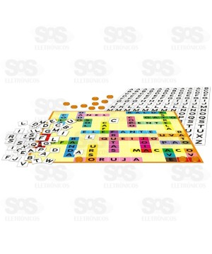 Jogo Palavras Cruzadas Nig Brinquedos 1109