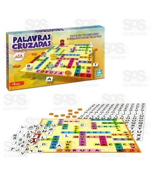 Jogo Palavras Cruzadas Nig Brinquedos 1109