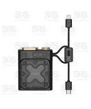 Carga Extra 10.000mAh 2 Interfaces Kaidi KD-991