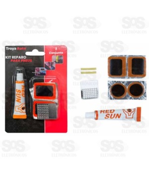 Kit Reparo Para Bicicletas TroyaTools TRY-0136