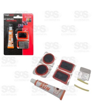Kit Reparo Para Bicicletas TroyaTools TRY-0136