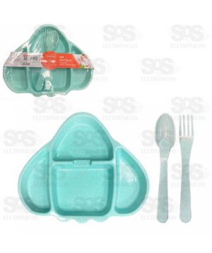 Kit Papinha Baby Jatinho 3 Peças Caerus CRS-2274