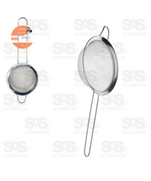 Peneira De Aço Inox 14CM Caerus CRS-2737