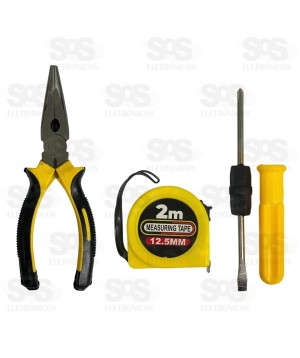 Kit de Ferramentas 4 Peças Barcelona BAR-315001-10