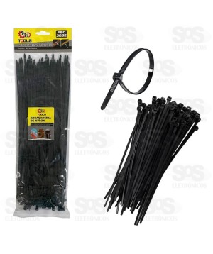 Abraçadeira De Nylon 4,8X300mm 100 Unidades FBG 3052