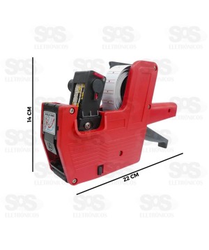 Etiquetadora Manual De Preço 8 Dígitos MAX-61010-10