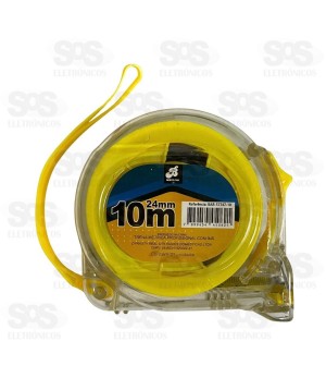 Trena 10Mx24MM Transparente Com Trava BAR-57747-10